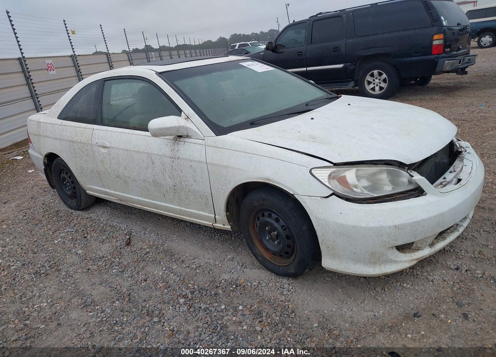2005 HONDA CIVIC EX VIN: 1HGEM22955L045394