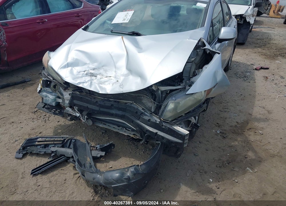 2012 HONDA CIVIC EX-L VIN: 2HGFB2F90CH595410