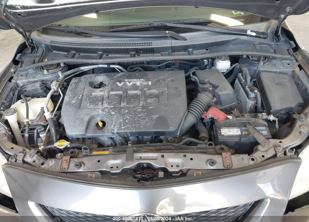 2009 TOYOTA COROLLA LE VIN: 2T1BU40E09C189073