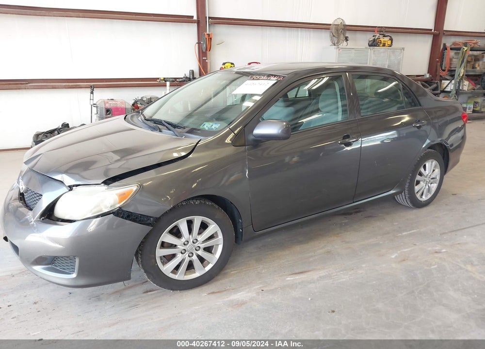 2009 TOYOTA COROLLA LE VIN: 2T1BU40E09C189073