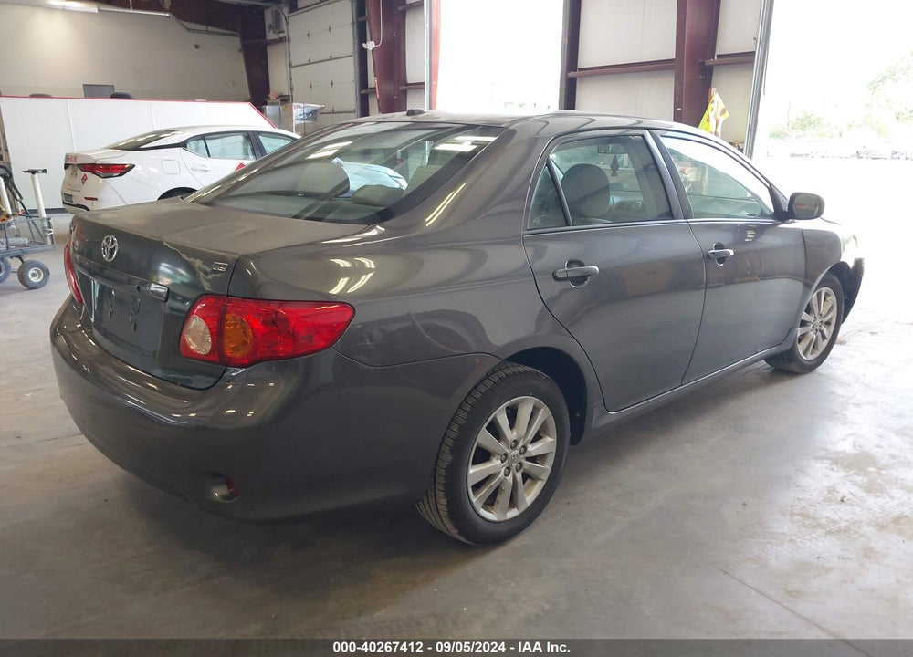 2009 TOYOTA COROLLA LE VIN: 2T1BU40E09C189073