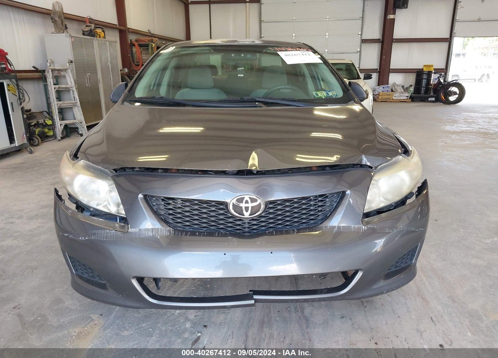 2009 TOYOTA COROLLA LE VIN: 2T1BU40E09C189073