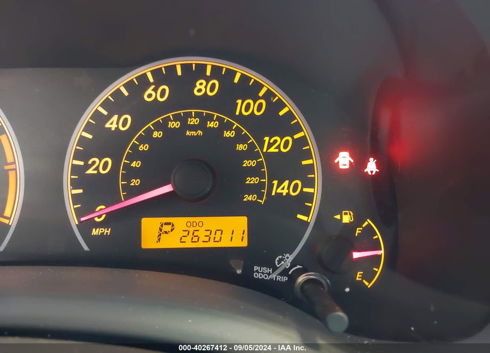 2009 TOYOTA COROLLA LE VIN: 2T1BU40E09C189073