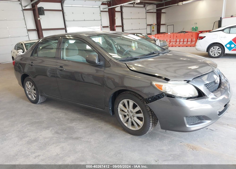 2009 TOYOTA COROLLA LE VIN: 2T1BU40E09C189073