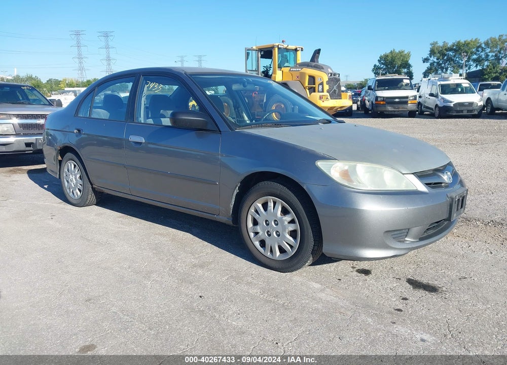 2004 HONDA CIVIC LX VIN: 2HGES16534H522293