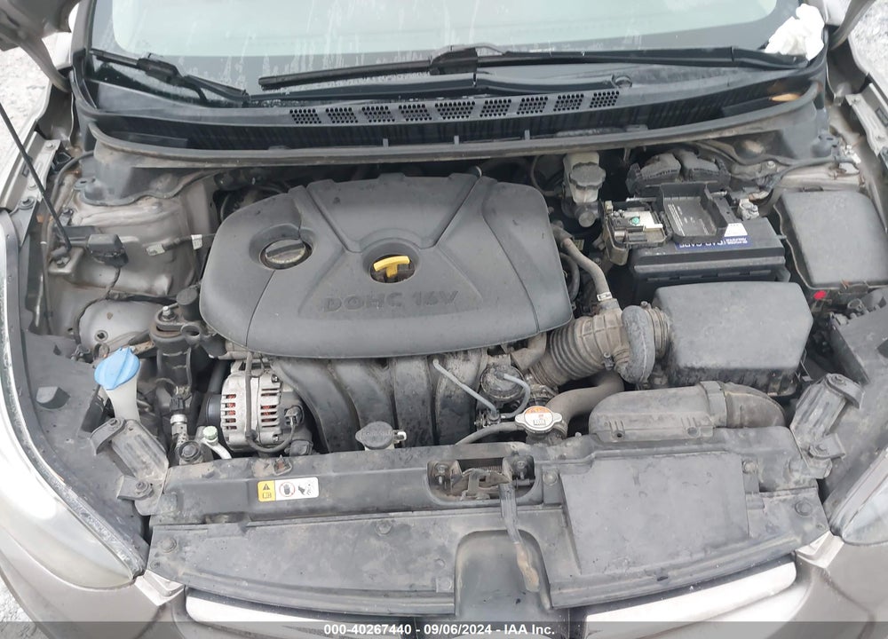 2016 HYUNDAI ELANTRA SE VIN: 5NPDH4AE7GH748091
