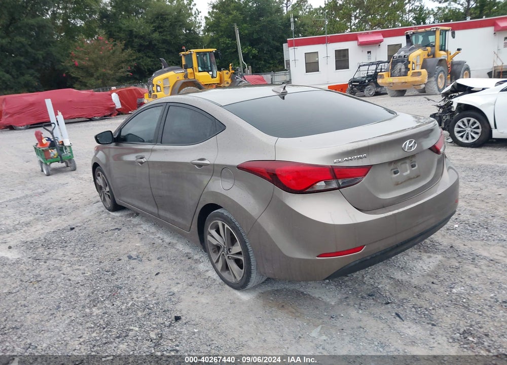 2016 HYUNDAI ELANTRA SE VIN: 5NPDH4AE7GH748091