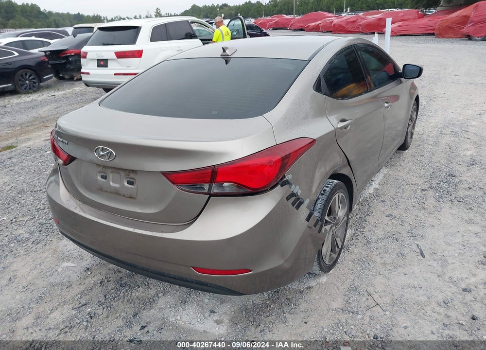 2016 HYUNDAI ELANTRA SE VIN: 5NPDH4AE7GH748091