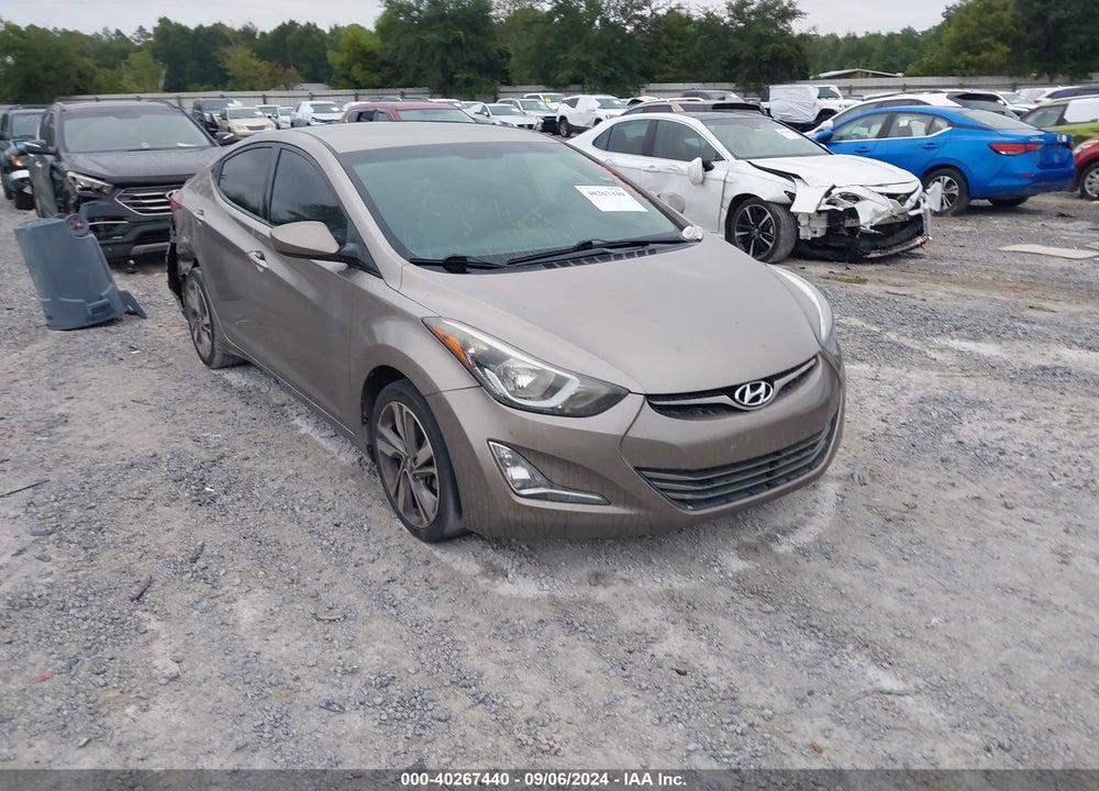2016 HYUNDAI ELANTRA SE VIN: 5NPDH4AE7GH748091