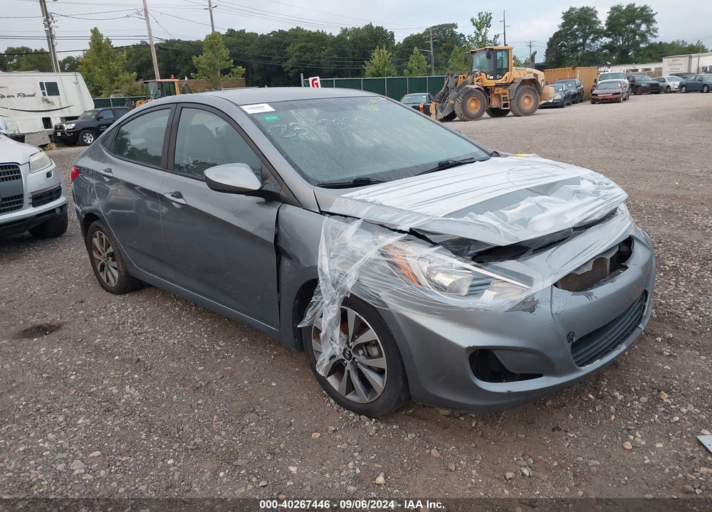 2017 HYUNDAI ACCENT VALUE EDITION VIN: KMHCT4AE3HU358523