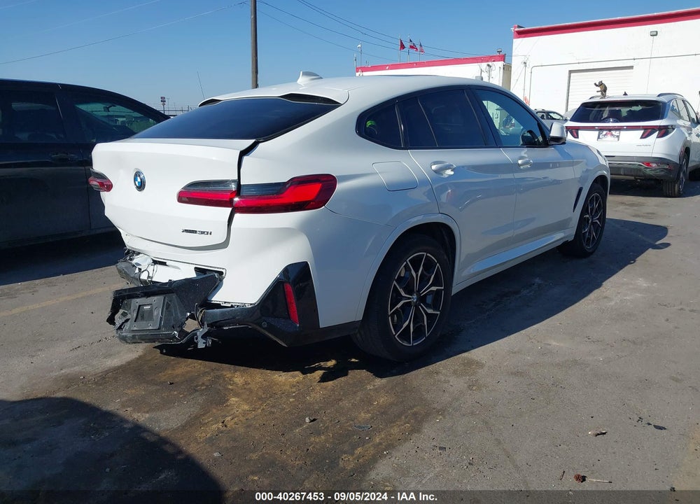 2022 BMW X4 XDRIVE30I VIN: 5UX33DT01N9J20785