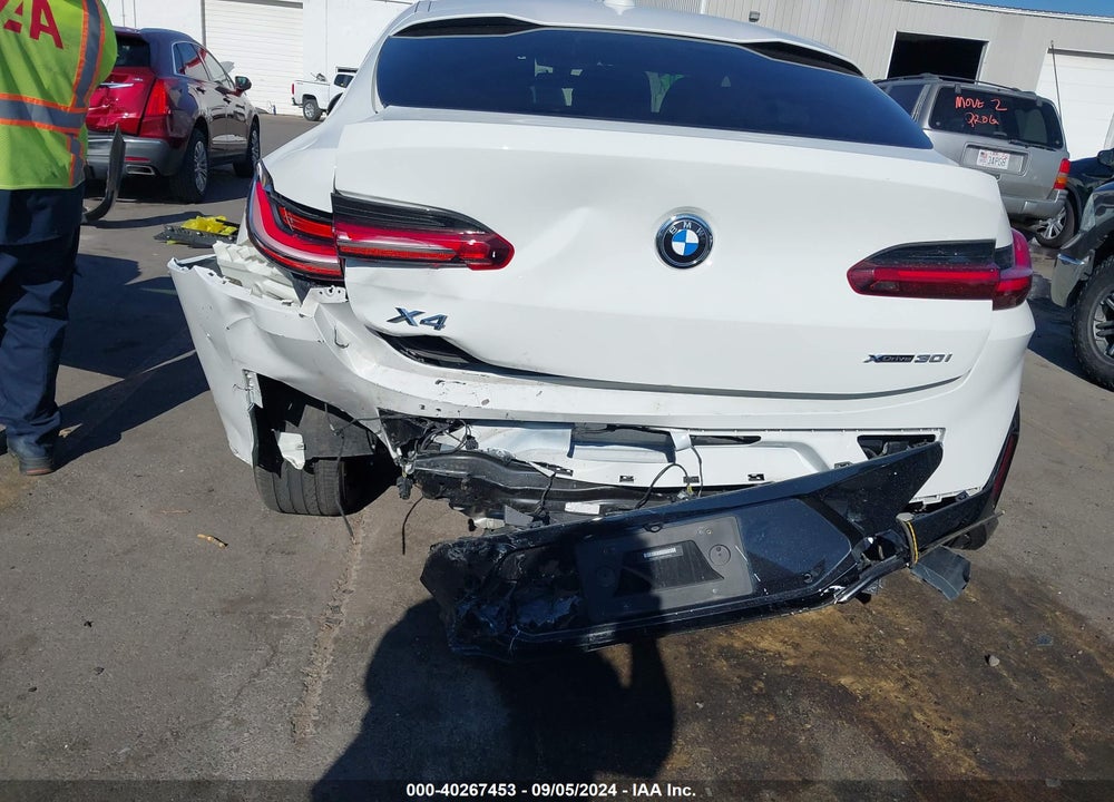2022 BMW X4 XDRIVE30I VIN: 5UX33DT01N9J20785