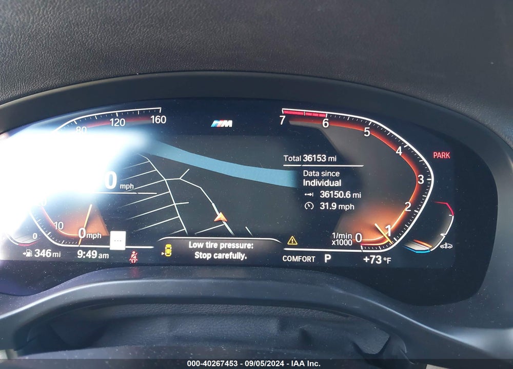 2022 BMW X4 XDRIVE30I VIN: 5UX33DT01N9J20785