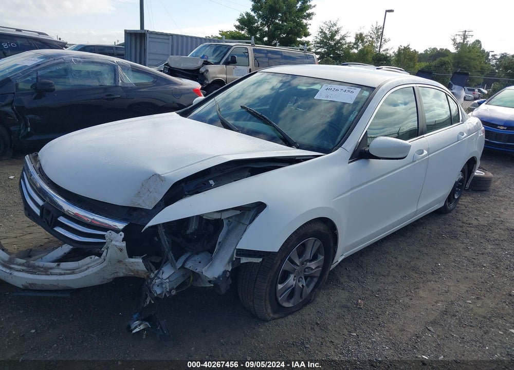 2012 HONDA ACCORD 2.4 SE VIN: 1HGCP2F60CA222926