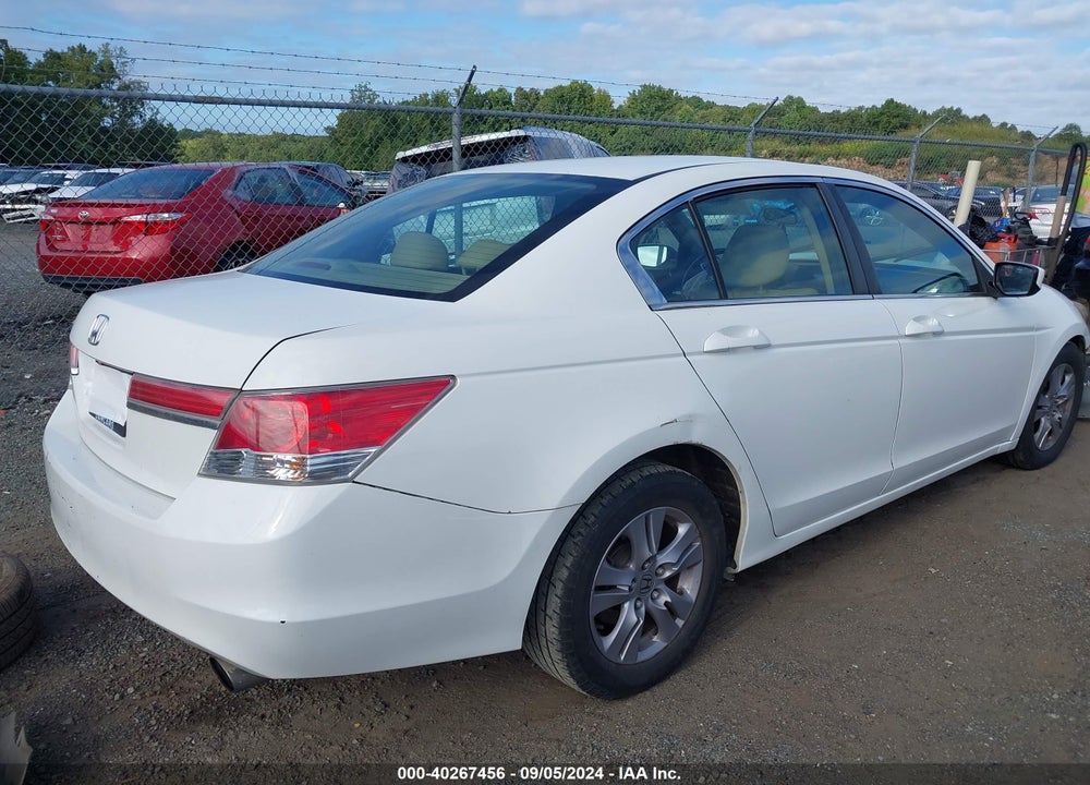 2012 HONDA ACCORD 2.4 SE VIN: 1HGCP2F60CA222926