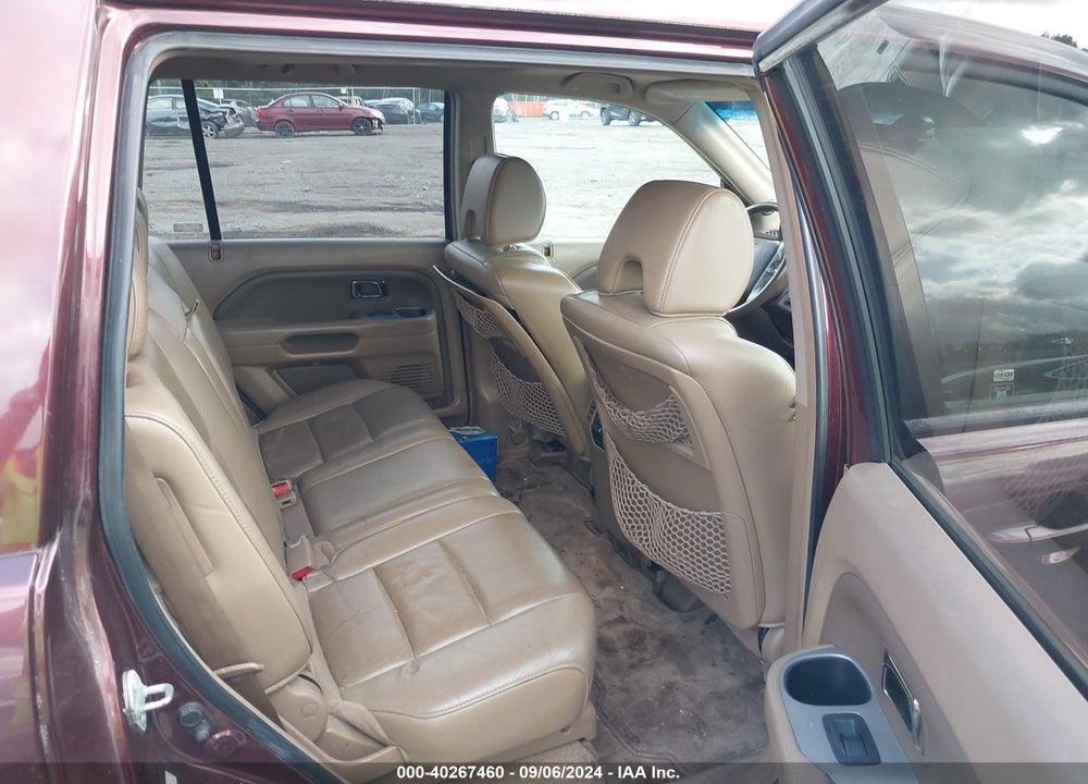 2007 HONDA PILOT EX-L VIN: 2HKYF18687H521576