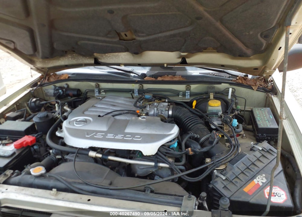 2002 NISSAN PATHFINDER SE VIN: JN8DR09X62W650284