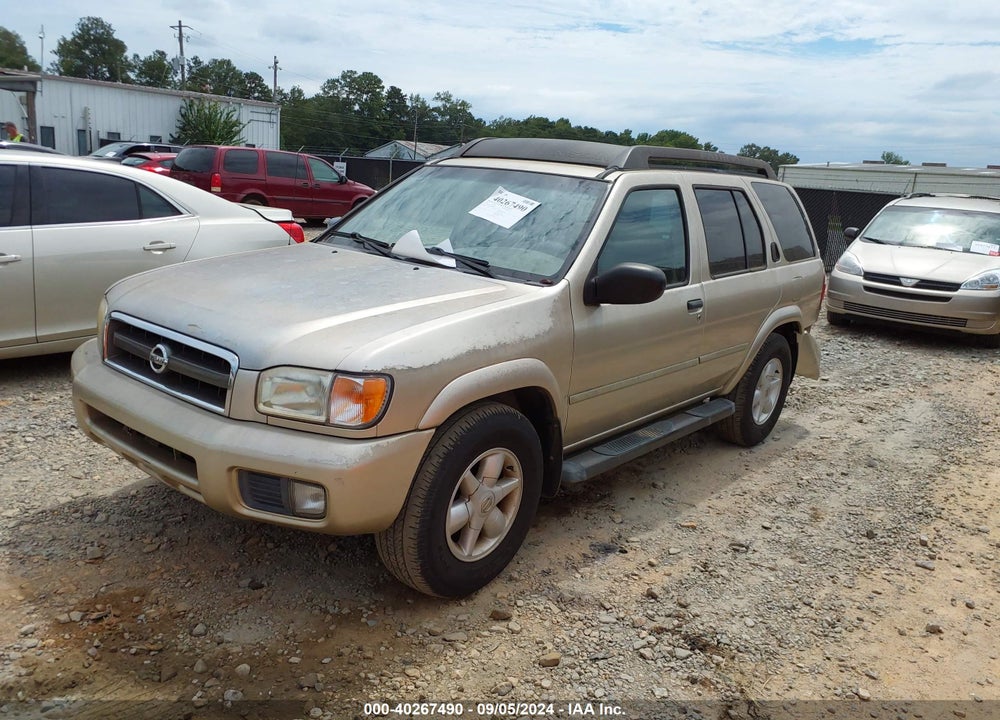 2002 NISSAN PATHFINDER SE VIN: JN8DR09X62W650284