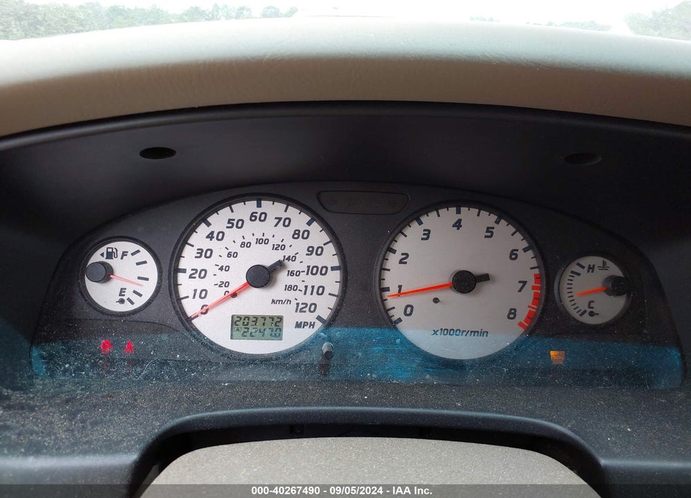 2002 NISSAN PATHFINDER SE VIN: JN8DR09X62W650284
