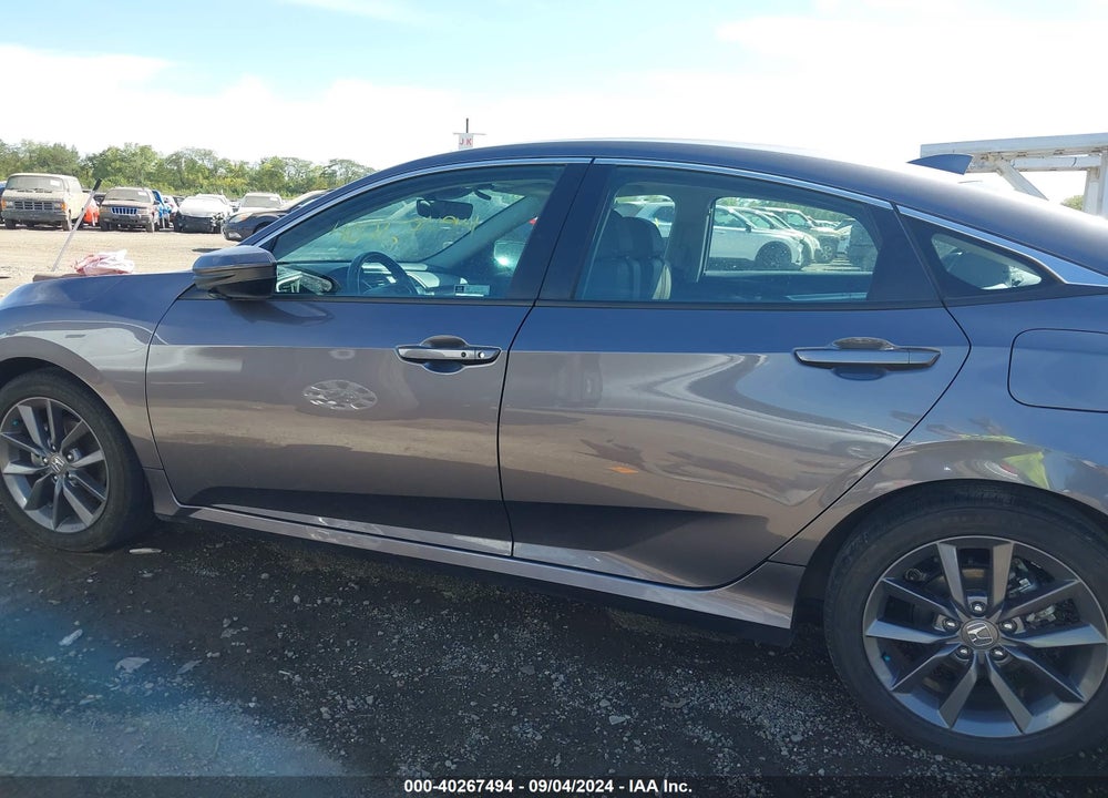 2021 HONDA CIVIC EX-L VIN: 19XFC1F72ME009596