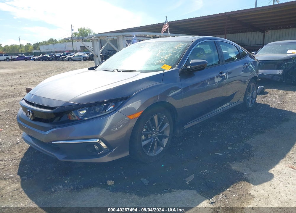 2021 HONDA CIVIC EX-L VIN: 19XFC1F72ME009596
