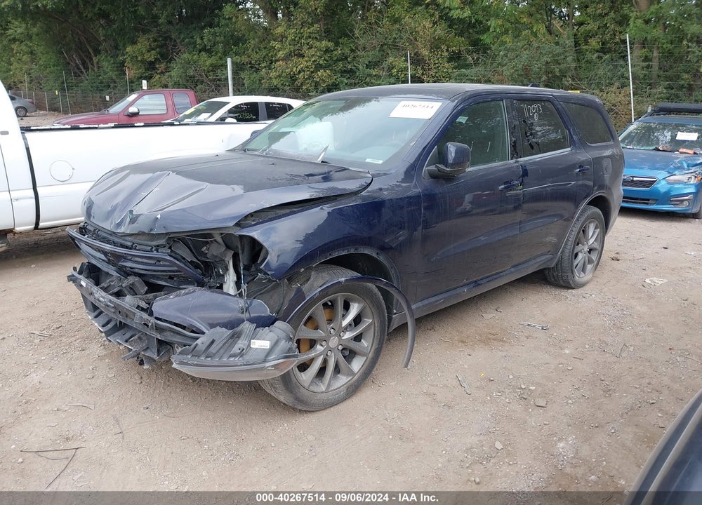 2018 DODGE DURANGO GT VIN: 1C4RDJDG9JC112093