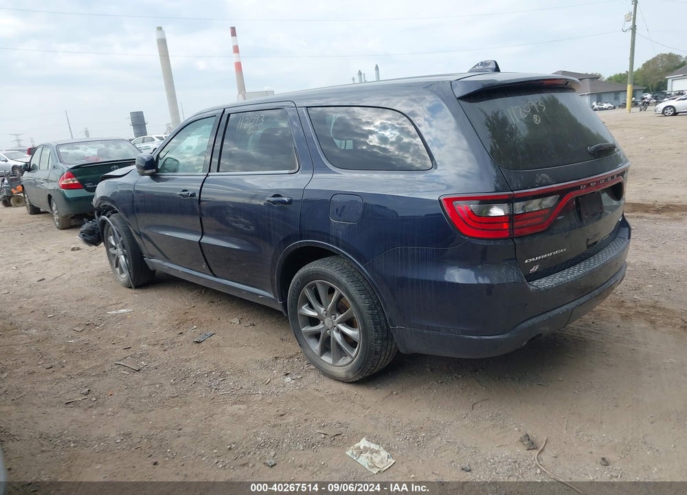 2018 DODGE DURANGO GT VIN: 1C4RDJDG9JC112093
