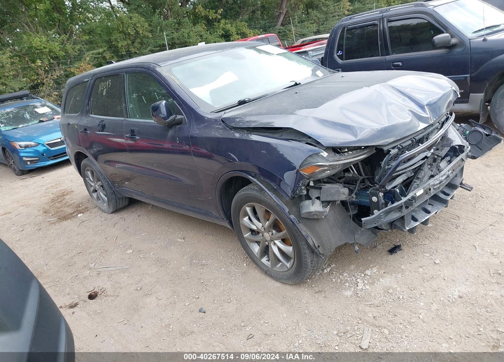 2018 DODGE DURANGO GT VIN: 1C4RDJDG9JC112093