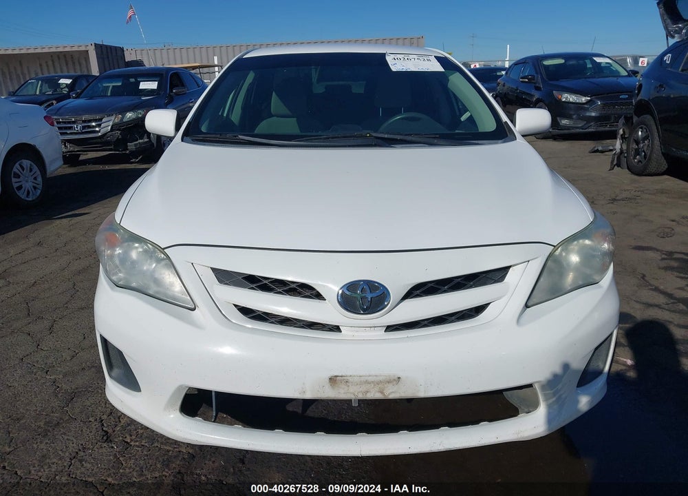 2012 TOYOTA COROLLA LE VIN: 5YFBU4EE3CP057084
