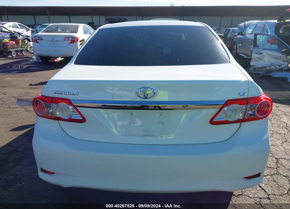 2012 TOYOTA COROLLA LE VIN: 5YFBU4EE3CP057084