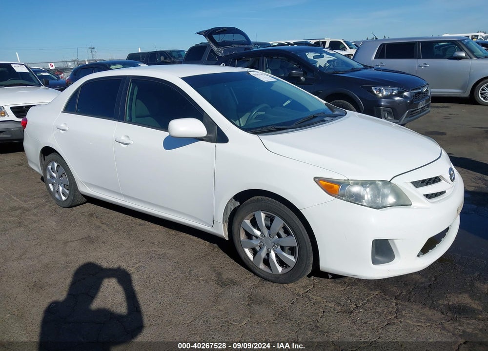 2012 TOYOTA COROLLA LE VIN: 5YFBU4EE3CP057084