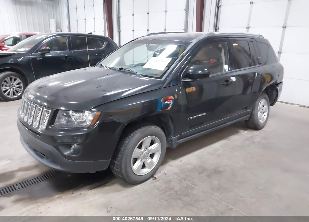 2016 JEEP COMPASS LATITUDE VIN: 1C4NJCEA0GD783362
