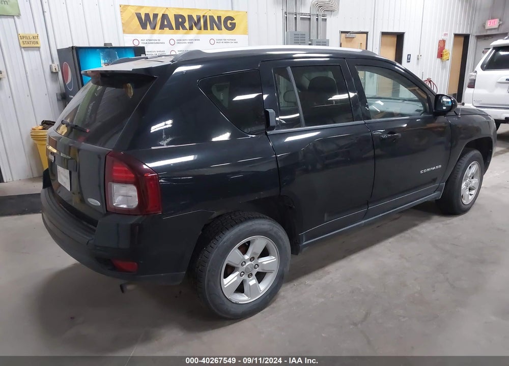 2016 JEEP COMPASS LATITUDE VIN: 1C4NJCEA0GD783362