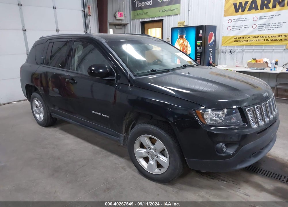 2016 JEEP COMPASS LATITUDE VIN: 1C4NJCEA0GD783362
