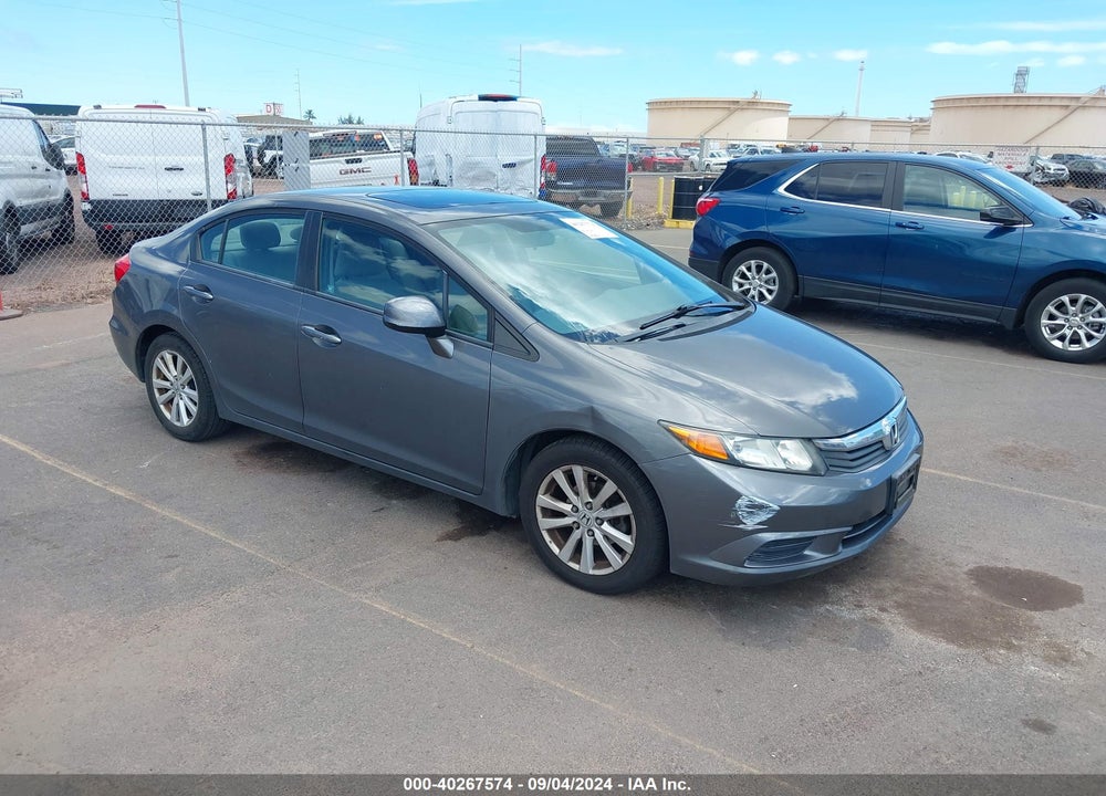 2012 HONDA CIVIC EX VIN: 2HGFB2F84CH602432