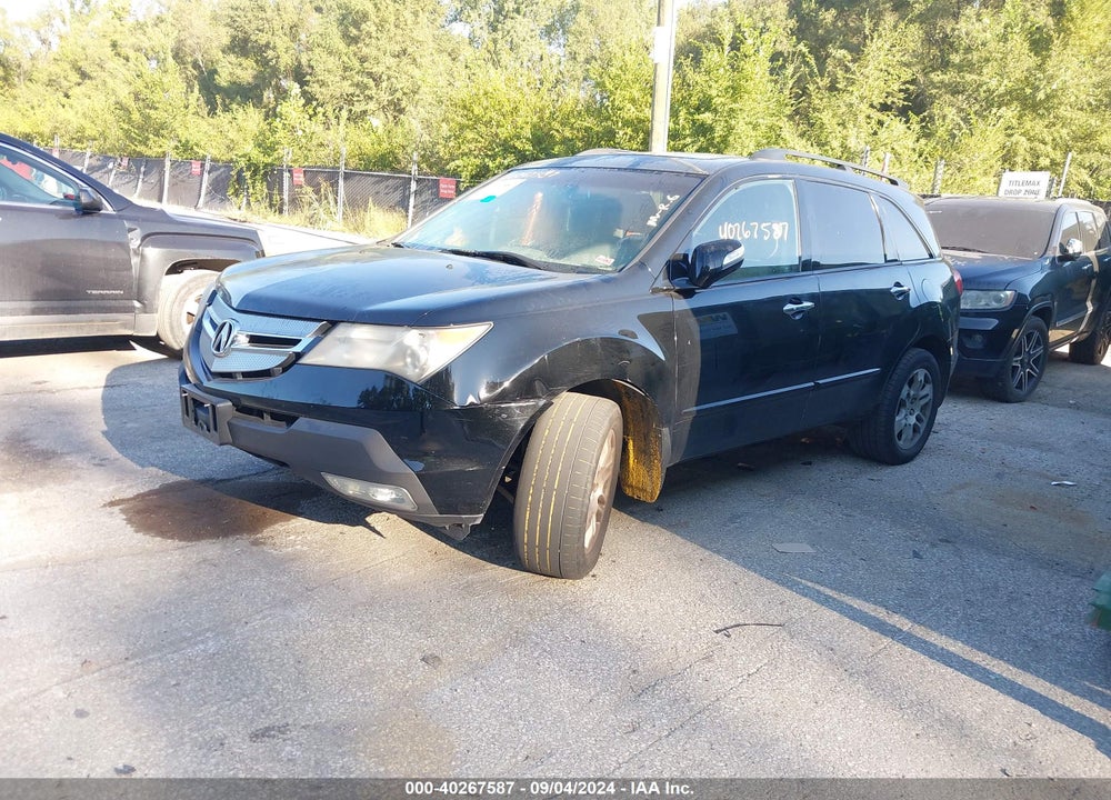 2008 ACURA MDX VIN: 2HNYD28228H552450