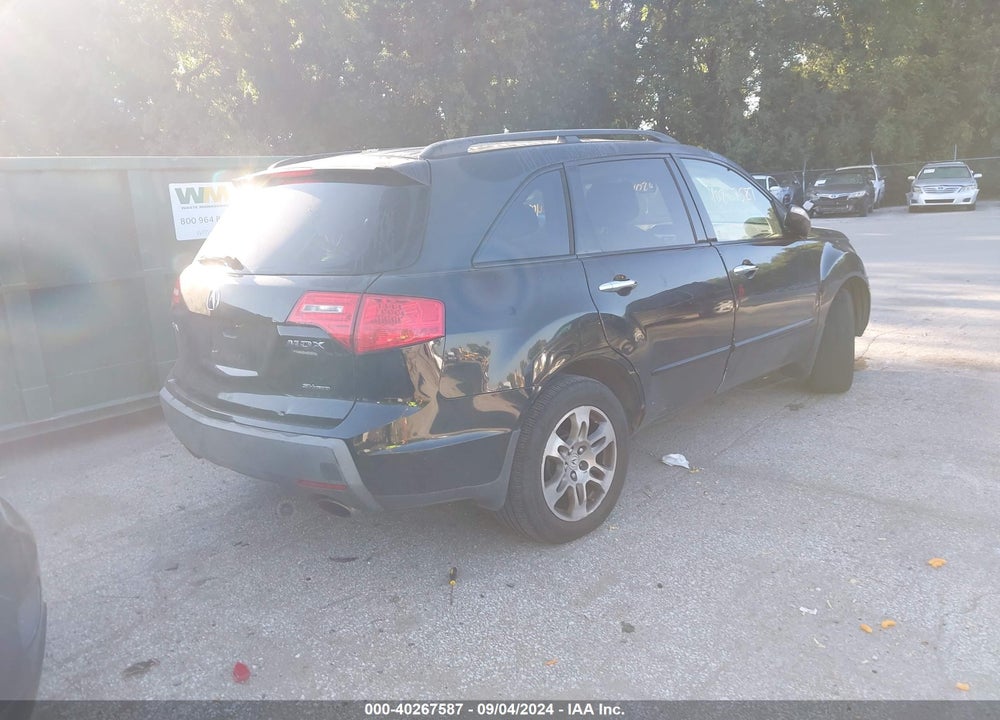 2008 ACURA MDX VIN: 2HNYD28228H552450
