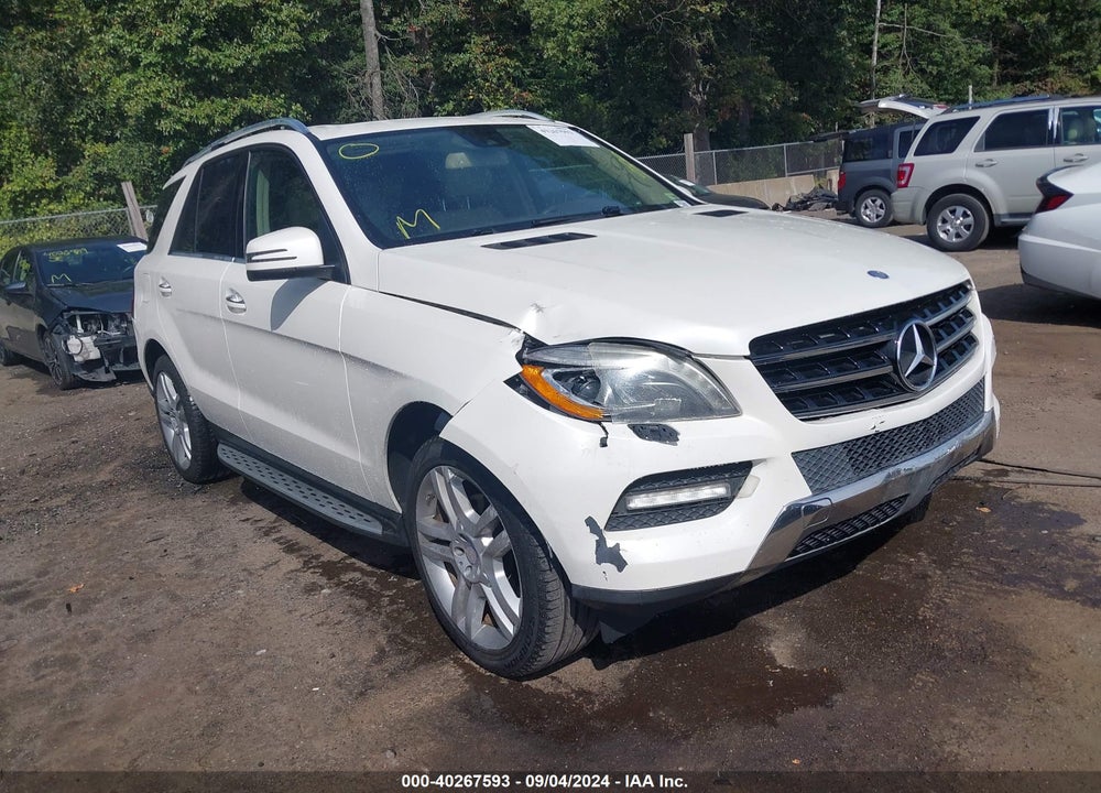 2013 MERCEDES-BENZ ML 350 4MATIC VIN: 4JGDA5HB1DA122895