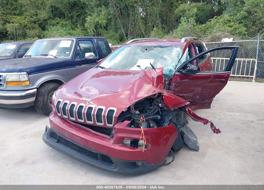 2016 JEEP CHEROKEE VIN: 1C4PJLCB1GW222953