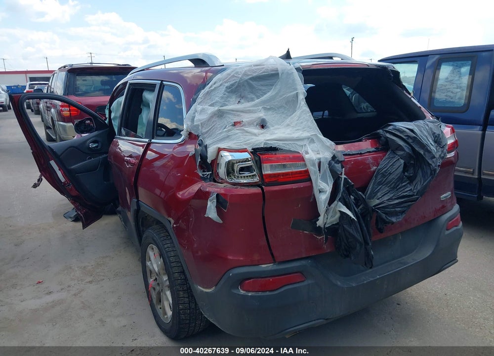 2016 JEEP CHEROKEE VIN: 1C4PJLCB1GW222953