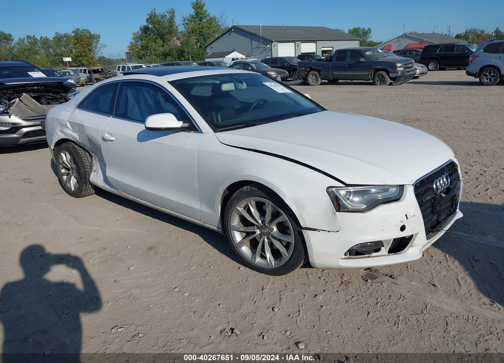 2014 AUDI A5 2.0T PREMIUM VIN: WAUCFAFR4EA036876