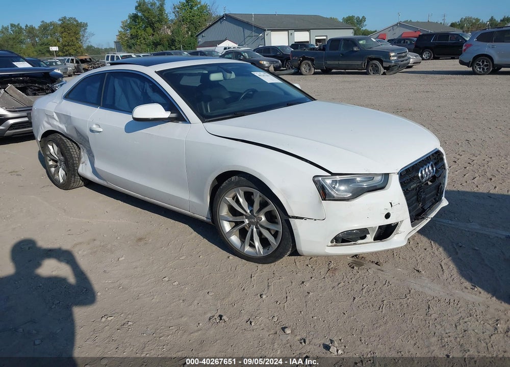 2014 AUDI A5 2.0T PREMIUM VIN: WAUCFAFR4EA036876