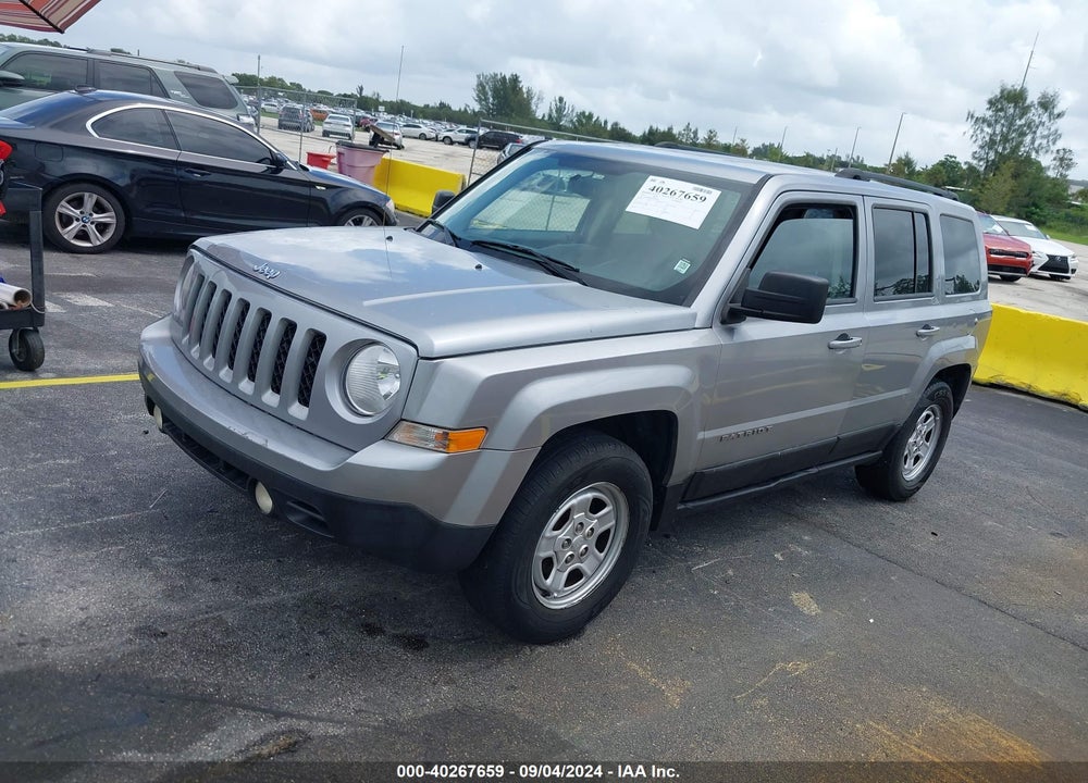 2016 JEEP PATRIOT SPORT VIN: 1C4NJPBB1GD813294