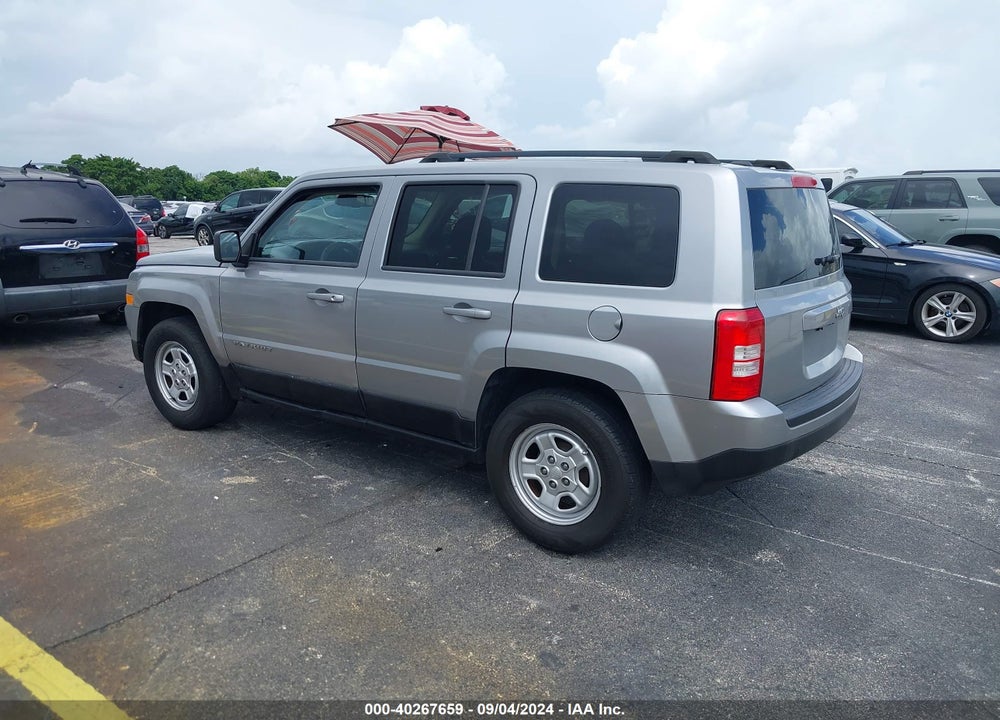 2016 JEEP PATRIOT SPORT VIN: 1C4NJPBB1GD813294