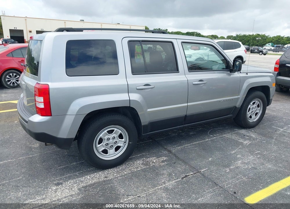 2016 JEEP PATRIOT SPORT VIN: 1C4NJPBB1GD813294