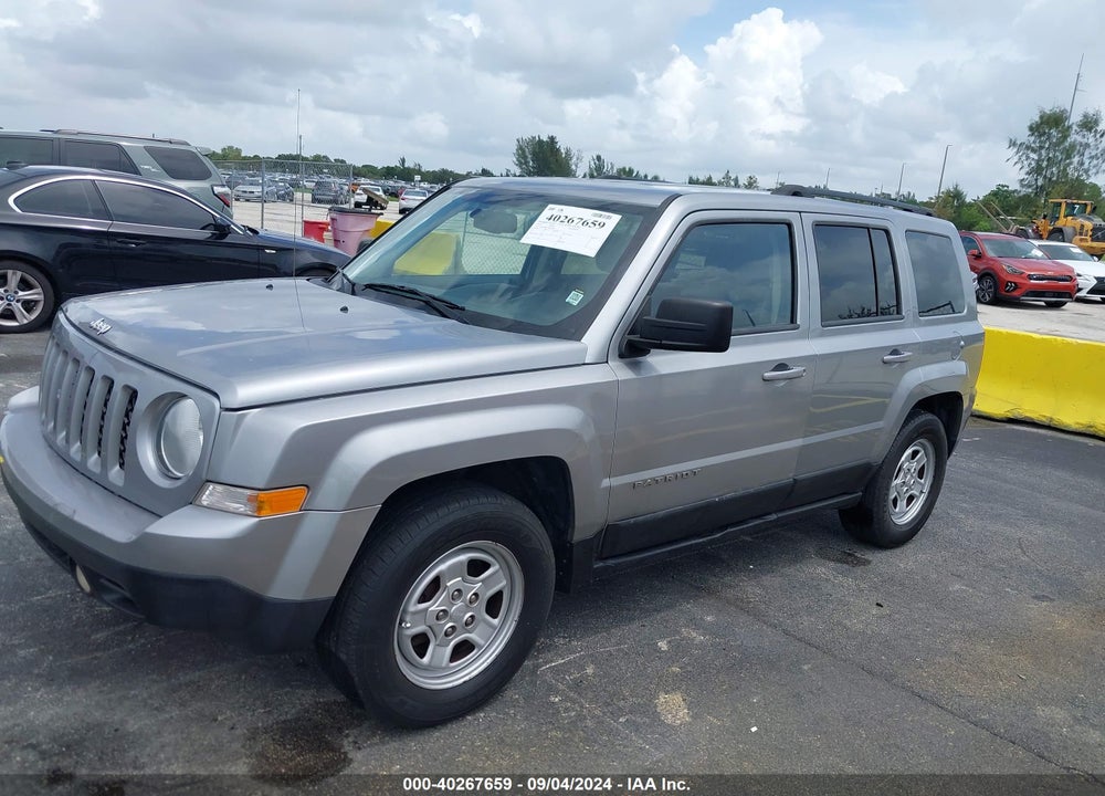 2016 JEEP PATRIOT SPORT VIN: 1C4NJPBB1GD813294