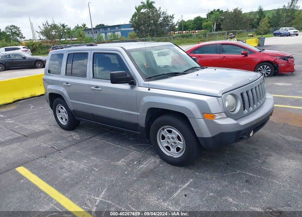 2016 JEEP PATRIOT SPORT VIN: 1C4NJPBB1GD813294