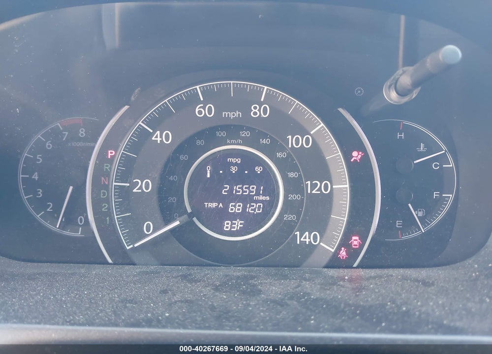 2012 HONDA CR-V EX VIN: 2HKRM3H50CH505525