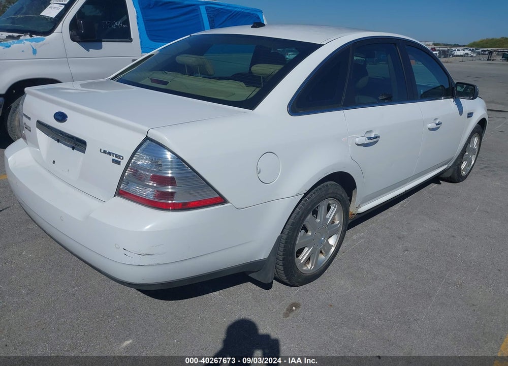 2008 FORD TAURUS VIN: 1FAHP28W48G141844