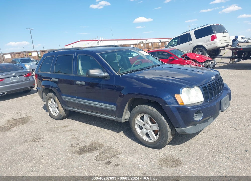 2005 JEEP GRAND CHEROKEE LAREDO VIN: 1J4GR48K25C543528